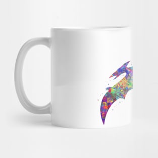 Pterodactyl dinosaur watercolor Mug